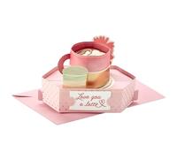 Hallmark Paper Wonder - Biglietto di auguri pop-up per la festa della mamma (latte)