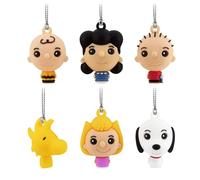 Hallmark Peanuts Mini decorazioni natalizie, infrangibili, set di 6