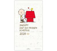 Hallmark Peanuts Snoopy 2026 Slim Planner mensile Peanuts Doghouse 845759 Gia...