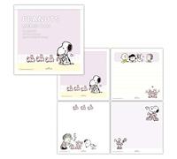 Hallmark Peanuts Snoopy Memo Pad, viola, 812270 100 x 100 mm 100 fogli 4 disegni