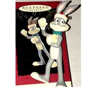 Hallmark Ricordo 1995 Bugs Bunny Rabbit Looney Tunes Natale Ornamento Nuovo Vtg