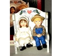 Hallmark Ricordo 1995 Our Little Blessings Bambini Natale Ornamento Nuovo Vtg