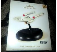 Hallmark Ricordo 2006 U.S.S.Enterprise NCC-1701 Ornamento Natalizio Star Trek
