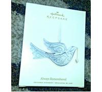 Hallmark Ricordo 2007 Always Remembered Colomba Ornamento Natalizio Pace E Amore