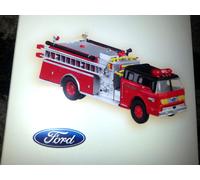 Hallmark Ricordo 2007 Ornamento Natalizio 1988 Ford C8000 Fire Brigade Motore