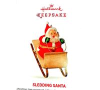 Hallmark Ricordo 2016 Slittino Babbo Natale Mary Hamilton Natale Ornamento Nuovo