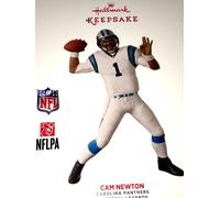 Hallmark Ricordo 2017 Camme Newton Carolina Panthers Ornamento Natalizio Calcio