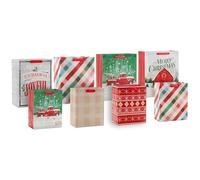 Hallmark Sacchetti regalo natalizi da 22,9 cm e 33 cm