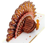 Hallmark Signature Paper 5THJ6006 - Biglietto pop-up per il Ringraziamento (Turchia)