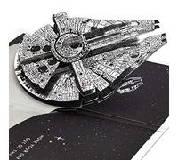 Hallmark Signature Paper Wonder Pop Up - Biglietto di auguri di compleanno (Star Wars), 18,29 x 12,7 x 0,03 cm