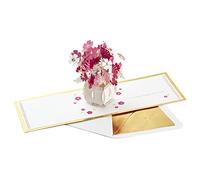 Hallmark Signature Paper Wonder Pop Up Card, Happy Thoughts Bouquet (biglietto per infermieri, apprezzamento per insegnanti, regalo per operatori sanitari) (1299RZH1135)