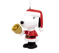Hallmark SNOOPY Ornamento da appendere, decorazione per albero di fumetti Peanuts, in resina, ornamento da appendere per Natale, regali di Natale