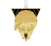 Hallmark Star Wars Millenium Falcon Christmas Ornament, Premium Metal, May The 4th