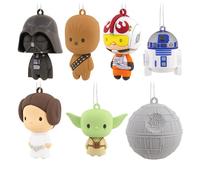 Hallmark Star Wars - Set di 2 decorazioni natalizie misteriose, infrangibili