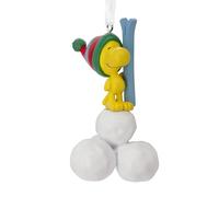 Hallmark Woodstock - Decorazione da appendere a forma di arachidi, decorazione per albero di Natale, in resina, regalo per Natale