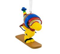 Hallmark Woodstock - Decorazione natalizia a forma di arachidi, motivo: Snoopy, decorazione natalizia da appendere, regalo per Natale