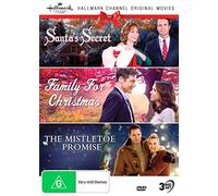 Hallmark Xmas 10: Santa's Secret (AKA Christmas At Cartwrights) / Family For Christmas / The Mistletoe Promise [NTSC/0]