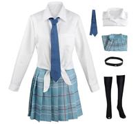 Hallojojo Anime My Dress-Up Darling Cosplay Costume per Uomo e Donna Kitagawa Marin Gojo Wakana Uniforme Scolastica Giapponese Natale Halloween Carnival Party Stage Performance Costume Adulti