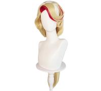 Hallojojo Charlie Cosplay Parrucca Donna 90CM Lungo Parrucca Fancy Dress Up Halloween Carnevale Festa Compleanno Mascherata Inferno Locanda Charlie Morningstar Cosutme Accessori Wig