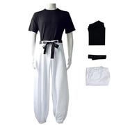 Hallojojo Fushiguro Toji Cosplay Costume Completo con Parrucca Anime Jujutsu Kaisen Cosplay Outfit Toji Fushiguro Uniforme Natale Halloween Carnevale Party Stage Performance Adulti