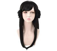 Hallojojo Kyoko Hayakawa Cosplay Parrucca Donna Nero Lungo Capelli Ricci Parrucca Fancy Dress Up Halloween Carnevale Festa Compleanno Mascherata Kyoko Hayakawa Cosutme Accessori Wig