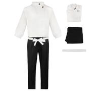Hallojojo Okkotsu Yuta Cosplay Costume Completo con Parrucca Anime Jujutsu Kaisen Cosplay Yuta Okkotsu Uniforme Natale Halloween Carnevale Party Stage Performance Adulti