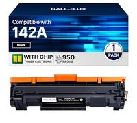 HALLOLUX 142A W1420A Toner Con Chip Compatibili per HP 142A W1420A 142X W1420X per Laserjet Pro MFP M140w M140 M139w M139 Pro M110w M110 (1 Nero)