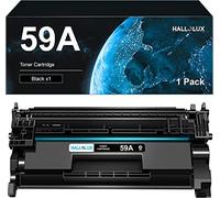 HALLOLUX 59A CF259A Toner (Senza Chip) Compatibile per HP 59A CF259A, 3000 Pagine, 59X CF259X per HP Laserjet Pro M404dn M404dw M404n M428 MFP M428fdw M428dw M428dn (1 Nero)