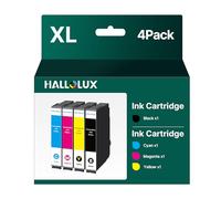 HALLOLUX 603XL Cartucce compatibili con cartucce Epson 603 603XL per Epson Expression Home XP-3100 XP-4100 XP-4105 XP-2100 XP-2105 XP-3105 Workforce WF-2830 WF-2850 WF-2810 WF-2835,4