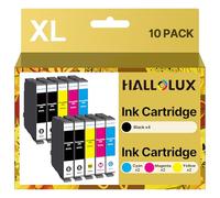 HALLOLUX 604XL Cartucce Compatibili per Epson 604 XL Multipack per Epson XP-2200 WF-2910 WF-2930 XP-2205 XP-3200 XP-3205 XP-4205 XP-4200 WF-2950DWF WF-2935DWF WF-2930DWF (10-Pack)
