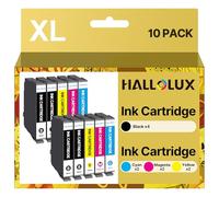 HALLOLUX Compatibili per 604XL 604 XL Cartucce per Epson XP-2200 (10-PACK)