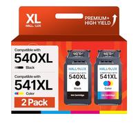 HALLOLUX PG-540XL CL-541XL Cartucce d'inchiostro Sostituzione per Canon 540 541 PG 540 XL CL 541 XL Multipack per Canon TS5150 per Pixma MG3600 MG3650 MX475 MX535 MG3500 MG3550 (Nero e Colore)