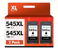 HALLOLUX PG545XL PG-545XL - Cartucce di ricambio per Canon PG 545 XL 545XL per Canon Pixma MX490 MX495 TR4550 TR4551 TS3350 TS3150 TS3151 MG2550s MG2555s MG3050 MG2950 (2 nero)