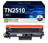 HALLOLUX TN2510 TN-2510 Toner, 1200 Pagine, Compatibili per Brother TN 2510 per MFC-L2800DW HL-L2400DWE MFC-L2835DW HL-L2445DW MFC-L2860DWE MFC-L2827DW DCP-L2665DW DCP-L2660DW (1 Nero)