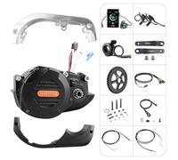 HalloMotor Kit di conversione motore Mid Drive M620 G510 48V 52V 1000W con display DPC18 (52V 1000W with CAN Protocol, For 27.5Inch Mounting Bike)