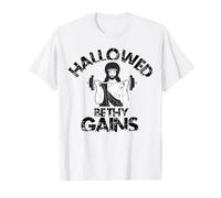 Hallowed Be Thy Gains Divertente Swole Gesù Fitness E Peso Maglietta