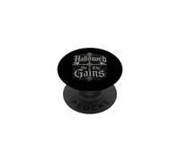 Hallowed Be Thy Gains Palestra Sollevamento Gotico PopSockets PopGrip Adesivo