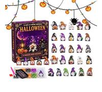 Halloween 31 Day Advent Art, Gnome Mosaic DIY Countdown Set