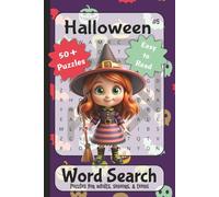 Halloween #5 Word Search Puzzle Book: Word Searches with Easy to Read Print about Halloween, Ghosts, Witches, and More | 6x9 inches, 110 pages | 50+ ... for Vacations, Holidays, and Leisure Time
