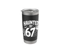 Halloween 67 sei sette divertente tee perfetto per Hallowe'en Bicchiere termico in acciaio inox doppia parete