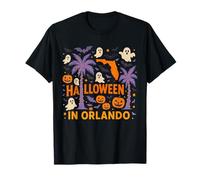 Halloween a Orlando Florida Spettrale Viaggio Vacanze Souvenir Maglietta