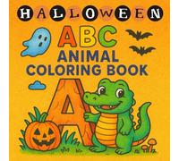 Halloween ABC Animal Coloring Book