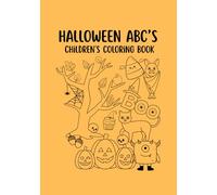 Halloween ABC'S: Children's Coloring Book