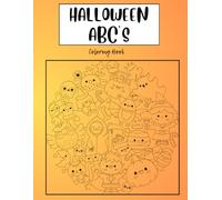 Halloween ABC's Coloring Book