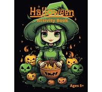 Halloween Activity Book: for kids 5+, math, handwriting, coloring, and more!