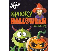 Halloween Activity Book For Kids aged 5-10: Search and find, how-to-draw, mazes, spot the difference, word searches and much more!