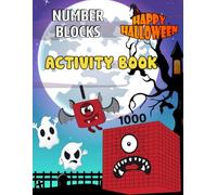 Halloween Activity Book for Kids Ages 4 -8 numbers: Activity Puzzles and Games Including Dot-to-Dots, Mazes, Word Searches, Crosswords, and More!