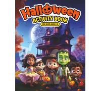 Halloween Activity Book for Kids Ages 6-8
