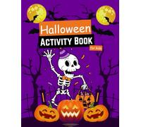 Halloween Activity Book for kids: Fun Halloween Games, Coloring, Mazes, and Tracing for Kids Ages 3-7 | Spooky & Educational Activities