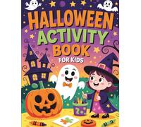 Halloween Activity Book For Kids: Witchy Wonders Coloring and Activity Book